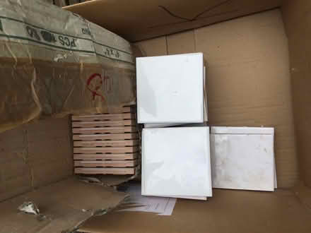 Photo of free Leftover white tiles (St Albans AL3) #1