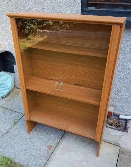 Photo of free Display cabinet with glass doors (Warton LA5) #1
