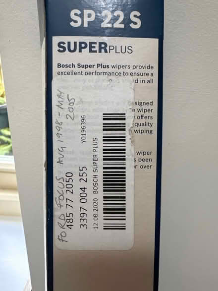 Photo of free New unused wiper blade (Haslemere Surrey) #3