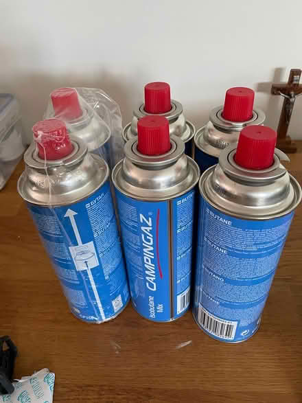 Photo of free 6 bottles camping gas (Oxford, OX1) #1