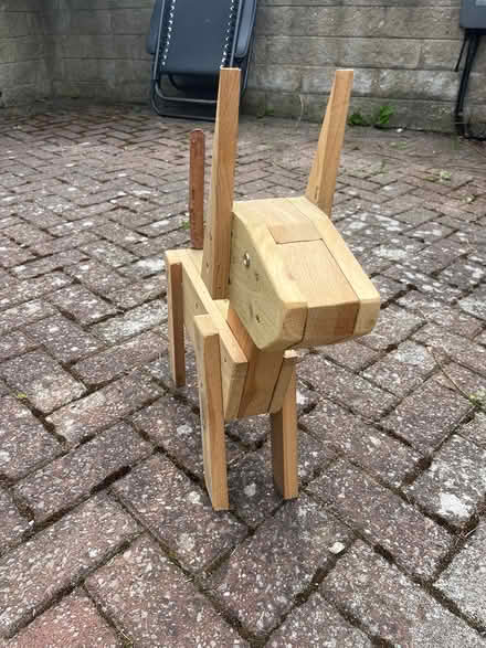 Photo of free Hand made wooden dog (Sheffield S20) #1