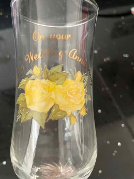 Photo of free Golden Wedding Anniversary glasses (Timperley WA15) #2