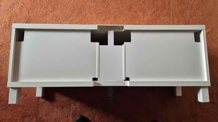 Photo of free IKEA TV stand (white) (Temple Park RG42) #3