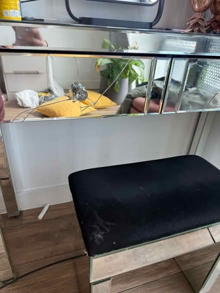 Photo of free Vanity glass desk and chair (E2 6GP) #3