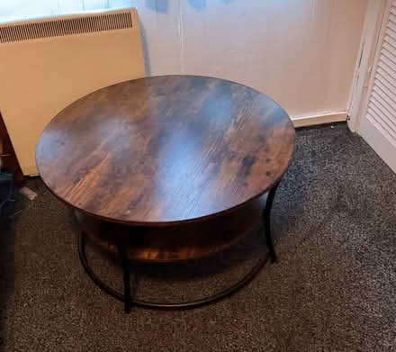 Photo of free Circular coffee table (Denton Burn) #1