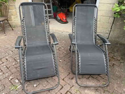 Photo of free 2 garden reclining chairs (Sheffield S20) #1