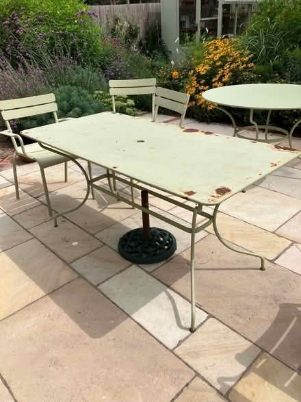 Photo of free Shabby Chic ‘Fermob’ Garden Table (New Malden KT3) #1