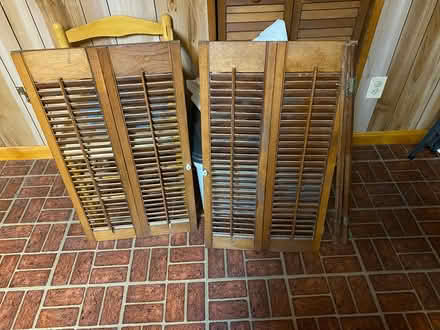 Photo of free Inside window shutters (East side of Columbia) #1