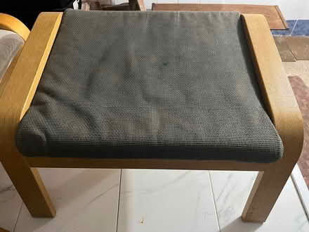 Photo of free IKEA poang black footstool (Sheffield S20) #1