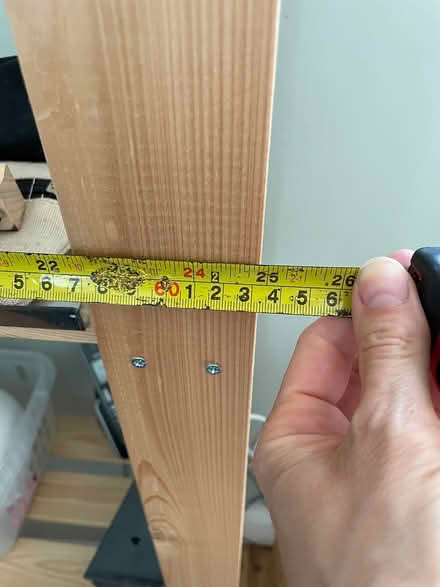 Photo of free Tall wooden shelves (Oxford, OX1) #2