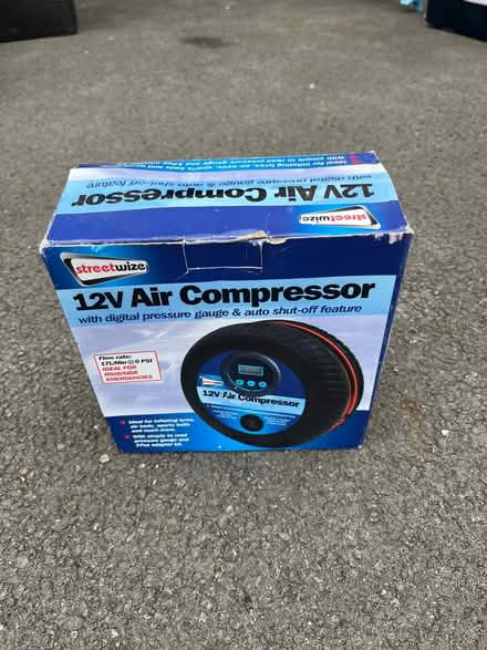 Photo of free 12v Air Compressor. (Harlow Fields DE22) #1