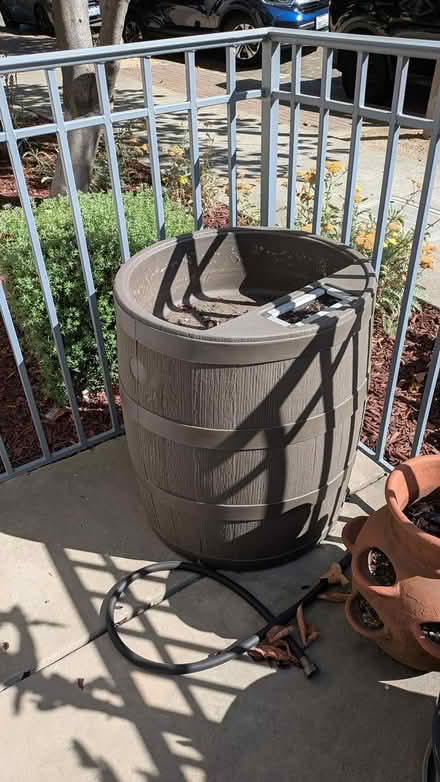 Photo of free Water barrel (Hayward Downtown) #2