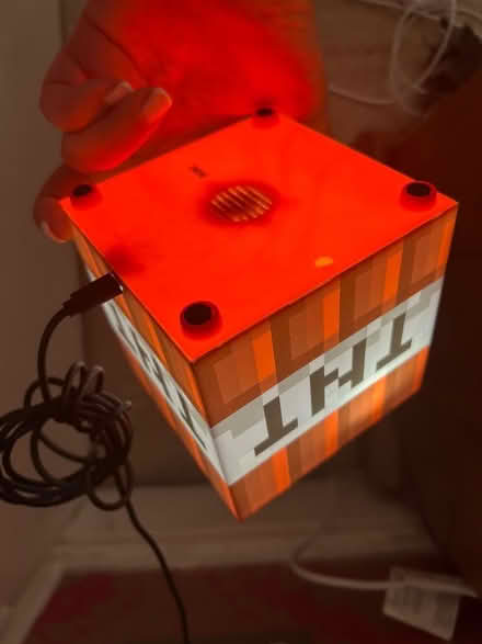 Photo of free Minecraft clock / nightlight (Merstham RH1) #3