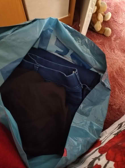 Photo of free Bin bag ladies trousers/ jeans 18 to 20 (Rowner PO13) #1