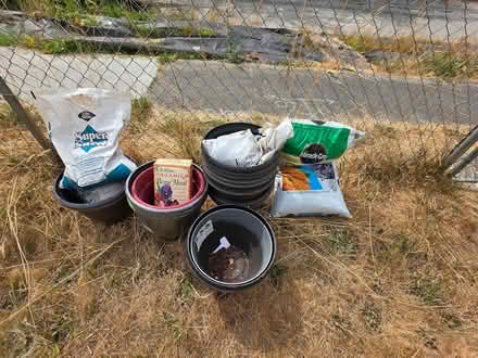 Photo of free Pots, yard amendments, dirt (Central District/Madrona) #1