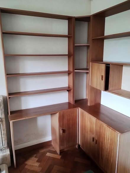 Photo of free Shelving unit with cupboards (Bedford) #1