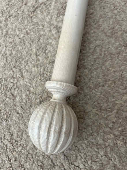 Photo of free Wooden curtain pole (Hitchin) #2