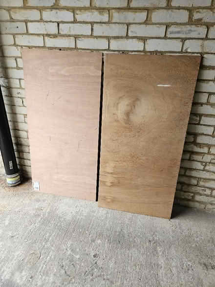 Photo of free Two 4x2ft sheets of exterior plywood (Bexhill TN39) #1