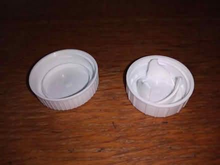 Photo of free 25 carton milk plastic white caps (Sheffield centre) #1