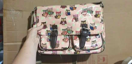 Photo of free Pink owl satchel (Parkstone, Poole, BH14) #1