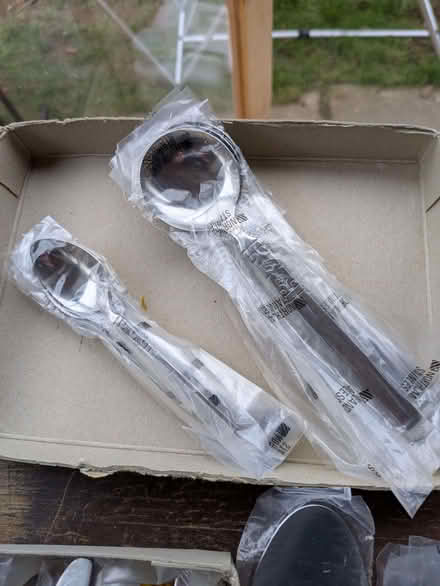 Photo of free 1970's stainless steel cutlery (Bronllys LD3) #1