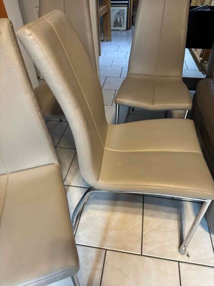 Photo of free Four next grey dining chairs (Cutteslowe OX2) #4