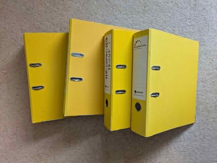 Photo of free Four lever arch files (Buckhurst Hill IG9) #1
