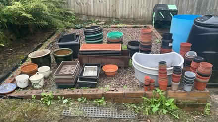 Photo of free Garden pots, troughs and trays (Taffs Well CF15) #3
