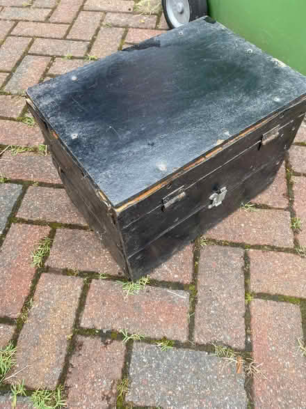 Photo of free Wooden Fishing Box (Cheadle Heath SK8) #1