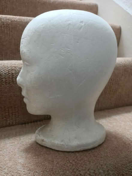 Photo of free Polystyrene mannequin head (AB25) #2