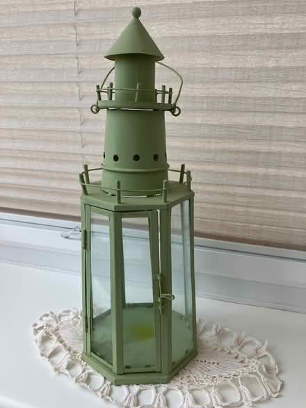 Photo of free Metal & Glass Garden Lantern (Willingdon BN20) #1