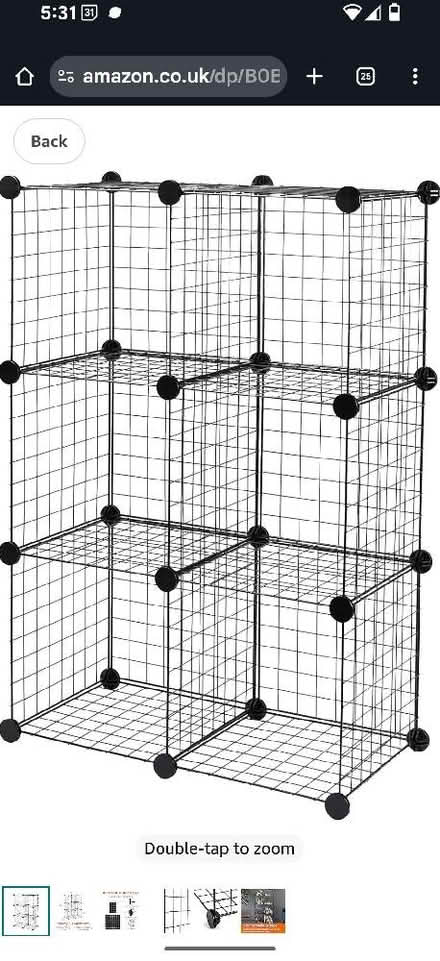 Photo of free Wire storage modular shelves (Broomgrove TN34) #1