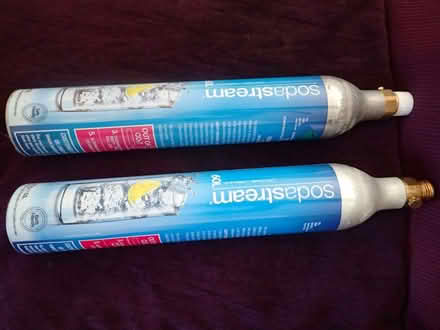Photo of free Sodastream gas canister (Newbiggin on Lune CA17) #1