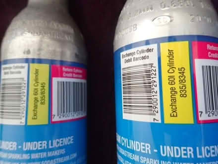 Photo of free Sodastream gas canister (Newbiggin on Lune CA17) #3