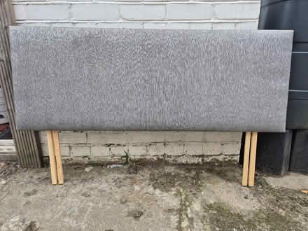 Photo of free Grey headboard for double bed (BT8) #1