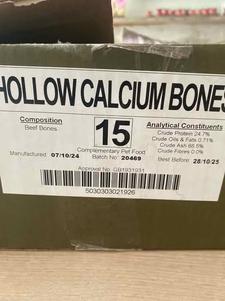 Photo of free Hollow bones for dogs (London NW8) #2