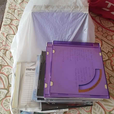 Photo of free Bag of empty cd cases (DE21) #1