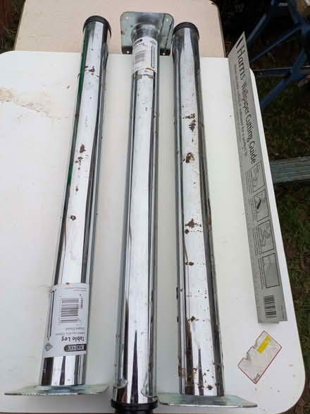 Photo of free Table tops and legs (Bronllys LD3) #3