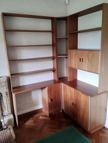 Photo of free Shelving unit with cupboards (Bedford) #2