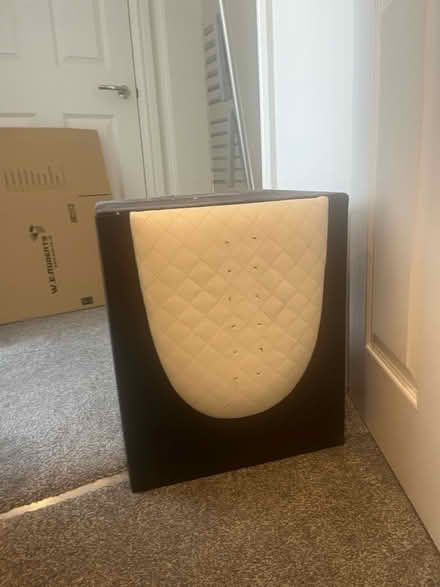 Photo of free Black square stool (CV32 Leamington Spa) #1