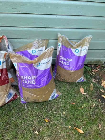 Photo of free 4 bags sharp sand (New Marston OX3) #1
