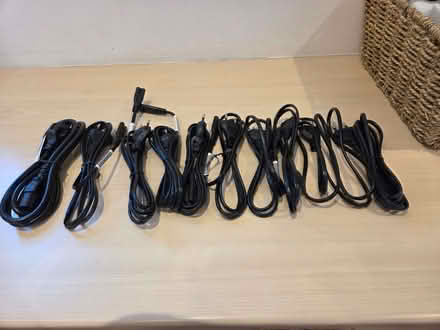 Photo of free Contintenal plug power cords for PC/Printer (Staveley LA8) #1
