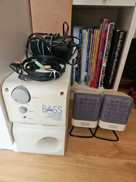 Photo of free Computer speakers with subwoofer (Bloxham OX15) #1