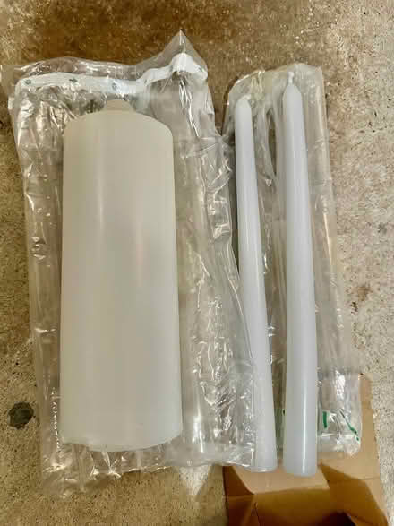 Photo of free Unity and pillar candles (Severn) #1