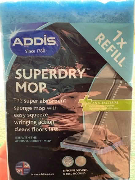 Photo of free Mop head - Addis (OX16 Cherwell heights) #2