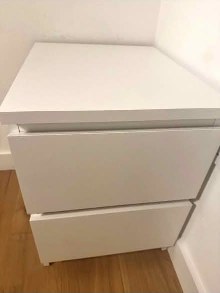 Photo of free IKEA white drawers (EC1N) #3