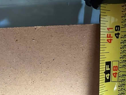 Photo of free 3/4" particle board, 49 x 49" (Daytona - Clyde Morris/Beville) #2
