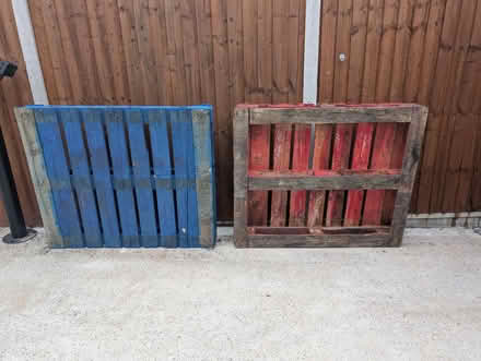 Photo of free Two large pallets (Mitcham CR4) #1