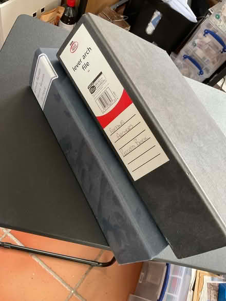 Photo of free Lever Arch Files (RG30 Tilehurst) #3