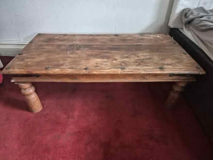 Photo of free Wooden coffee tabl (Holborn London) #1